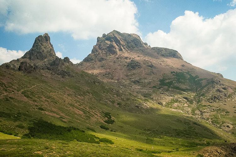 Paglia Orba sur le GR 20 en Corse
